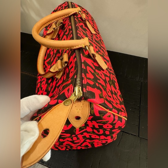 SOLD-Louis Vuitton RARE Speedy Bandouliere 30 - Picture 6 of 10